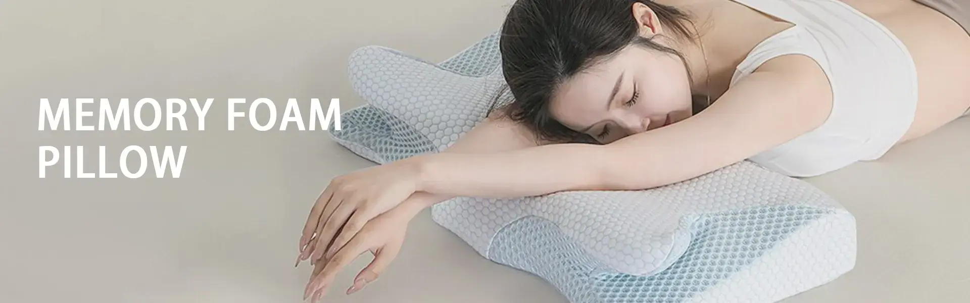 Ergonomic memoria spumam cervical